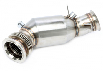 TA Technix Downpipe mit Katalysator passend für BMW 1er Serie Typ F20/F21, 3er Serie Typ F30/F31/F34 - Motocode N55 vor Baujahr 06.2013
