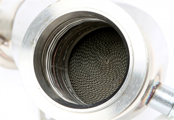 TA Technix Downpipe mit Katalysator passend für BMW 1er Serie Typ F20/F21, 3er Serie Typ F30/F31/F34 - Motocode N55 vor Baujahr 06.2013