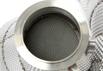 TA Technix Downpipe mit Hitzeschild und Katalysator passend für BMW 5er Serie M5 Typ F10, 6er Serie M6 Typ F12/F13/F06 - Motorcode S63 B44