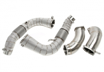 Preview: TA Technix Downpipe ohne Katalysator und Hitzeschild passend für BMW X5M (G05), X6M (G06) - Modelle mit Motorcode S68