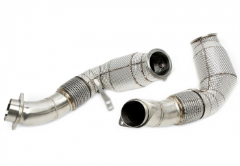 Preview: TA Technix Downpipe mit Katalysator und Hitzeschild passend BMW 7er Serie (G70), X5/X6/X7 Serie (G05, G06, G07)