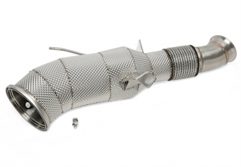 TA Technix Downpipe mit Katalysator und Hitzeschild + OPF passend für BMW X5/X6/X7 Serie (G05, G06, G07)