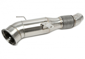 TA Technix Downpipe ohne Katalysator mit Flexrohr passend für BMW 3er Serie (G20, G21), 4er Serie (G22)