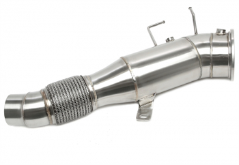 Preview: TA Technix Downpipe ohne Katalysator mit Flexrohr passend für BMW 3er Serie (G20, G21), 4er Serie (G22)