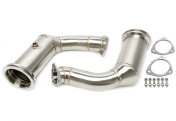 TA Technix downpipe with catalytic converter fits for Audi Q7/SQ7+Q8 SQ8/RSQ8 type 4M, Lamborghini Urus