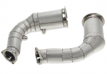 Preview: TA Technix Downpipe ohne Katalysator mit Hitzeschild+OPF passend für Audi RSQ8 (4M), Lamborghini Urus