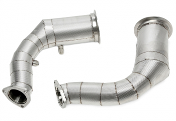 Preview: TA Technix Downpipe mit Katalysator und Hitzeschild und OPF passend für Audi RSQ8 (4M), Lamborghini Urus