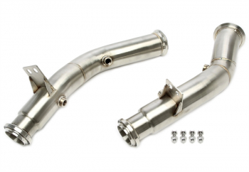 TA Technix downpipe suitable for Mercedes Benz C-Class W205, C205, S205, A205 C43 AMG+C400 - M276 engines