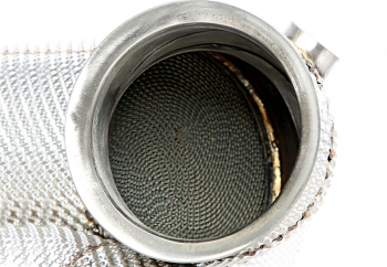 TA Technix Downpipe mit Hitzeschild und Katalysator passend für Mercedes Benz S-Klasse AMG S63 W222 - Motorcode M177