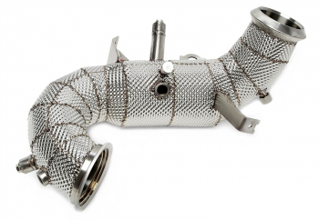 Preview: TA Technix Downpipe mit Katalysator mit Hitzeschild+OPF passend für Mercedes Benz A-Klasse (W177) A45/A45S