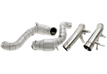 Preview: TA Technix Downpipe mit Katalysator mit Hitzeschild+OPF passend für Mercedes Benz C-Klasse AMG C63/C63S (W205, C205, A205, S205)