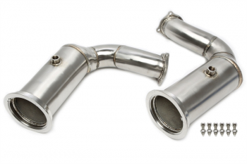 TA Technix Downpipe mit Katalysator passend für Porsche Cayenne Turbo Typ 9YA