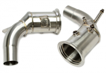 TA Technix downpipe without catalytic converter fits Porsche 911 Carrera 3.0l Biturbo (DFI) type 992