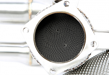 TA Technix Downpipe mit Hitzeschild und Katalysator passend für Porsche 911 Carrera/S Modelle Typ 991.2
