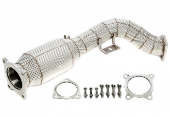TA Technix Downpipe mit Hitzeschutz und Katalysator passend für Porsche Macan Typ 95B_ 2.0TFSI