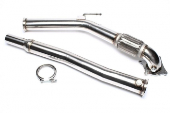 TA Technix downpipe suitable for Audi A3 (8P), TT (8J) / Seat Altea, Leon, Toledo (5P/1P) / Skoda Octavia (1Z), Superb (3T), Yeti (5L)/ VW Eos (1F), Golf V+VI (1K), Jetta III+IV (1KM), Passat (3C/3CC), Scirocco (13), Tiguan (5N)