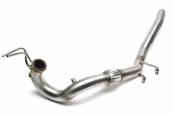 TA Technix Downpipe passend für Audi A3 (8P)/ Seat Altea, Leon, Toledo (5P/1P)/ Skoda Octavia (1Z), Superb (3T)/ VW Caddy (2K), Eos (1F), Golf, Jetta (1K/5M), Passat (3C), Touran (1T) 1.9+2.0TDI