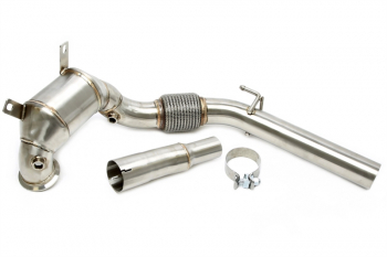 TA Technix downpipe fits for Audi A3/ Seat Leon/ Skoda Octavia III/ VW Golf VII with 1.2+1.4l T/FSI engine