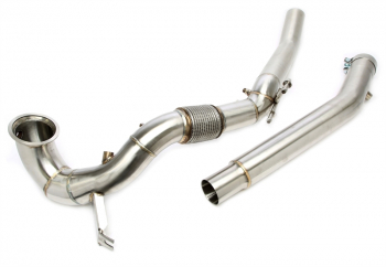 TA Technix Downpipe ohne Katalysator mit OPF/2teilig passend für Audi / Seat / Skoda / VW - MQB EA888/ Generation 4