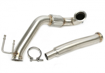 TA Technix Downpipe ohne Katalysator passend für Audi A1 Typ 8X, Seat Ibiza IV Typ 6J, Skoda Fabia Typ 5J, VW Polo Typ 6R