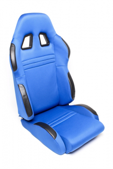 TA Technix Sportsitz - blau, verstellbar, links
