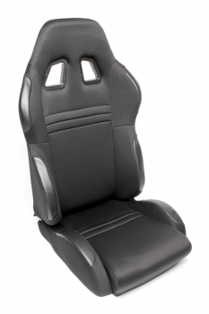 TA Technix sports seat - black, adjustable, left