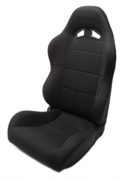 TA Technix sport seat - black, perforated, adjustable, right side