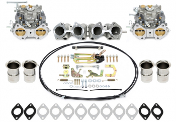 TA Technix 40mm DCOE Vergaser - Komplettkit passend für VW 2.0l 8V Motoren