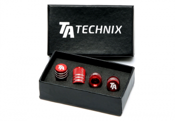 TA Technix valve cap red