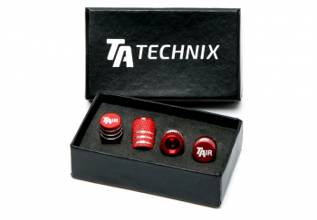 TA Technix TAIR Ventilkappe rot