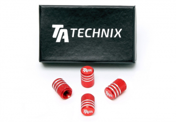 TA Technix TAIR Ventilkappe rot