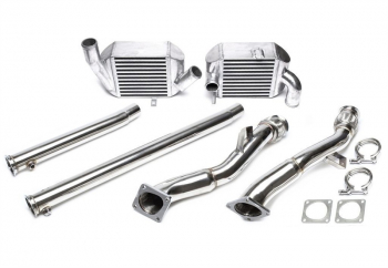 TA Technix Upgrade Kit LLK + Downpipe suitable for Audi A4 S4/A6 2.7T