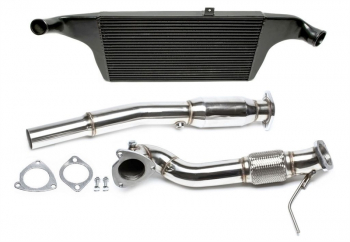 TA Technix Upgrade Kit LLK + Downpipe with Cat suitable for Audi A3 S3 (8L)/ TT Quattro (8N)