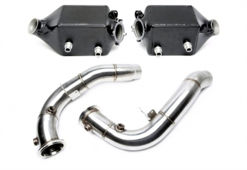 TA Technix Upgrade Kit LLK + Downpipe suitable for BMW 5 Series M5 Type F10, 6 Series M6 Type F06, F12, F13