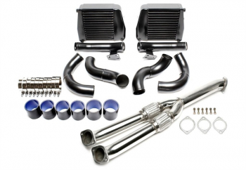 TA Technix Upgrade Kit LLK Kit + Y-Downpipe suitable for Nissan GT-R R35