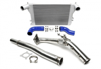 TA Technix Upgrade Kit LLK Kit + Downpipe passend für Audi A3 (8P)/ Seat Leon (1P)/ VW Golf, Scirocco (1K/Typ 13)