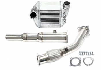 TA Technix Upgrade Kit LLK + Downpipe passend für Audi A3 (8L)/ Seat Leon, Toledo II (1M)/ Skoda Octavia (1U)/ VW Bora, Golf IV (1J)