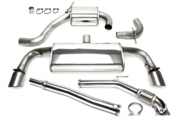 TA Technix Upgrade Kit Downpipe + Duplex Stainless Steel System 1x100mm fits VW Golf VI