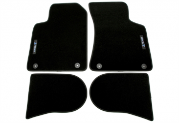 TA Technix Floor Mats Set with Logo fits for Audi TT Type 8N