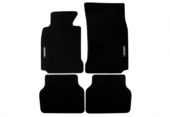 TA Technix Floor Mats Set with Logo suitable for BMW 5 Series Type E39