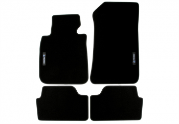 TA Technix Floor Mats Set with Logo suitable for BMW 1 Series Type E87