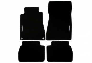 TA Technix Floor Mats Set with Logo suitable for Mercedes Benz 190 Type W201