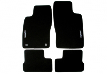 TA Technix Floor Mats Set with Logo fits Opel Astra F Type T92