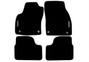 TA Technix Floor Mats Set with Logo fits Opel Astra H Type A04