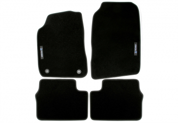 TA Technix Floor Mats Set with Logo fits Opel Vectra B Type J96