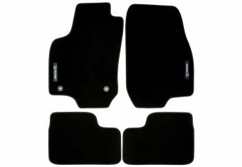 TA Technix Floor Mats Set with Logo fits Opel Astra G Sedan, Caravan Type T98