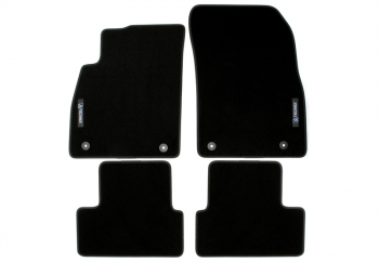 TA Technix Floor Mats Set with Logo fits Opel Astra J Type P10