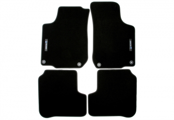 TA Technix Floor Mats Set with Logo fits Skoda Octavia Type 1U