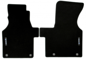 TA Technix Floor Mats Set with Logo suitable for VW Transporter T4