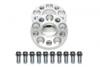 TA Technix wheel spacer set for OEM wheel bolts 20mm per side/40mm per axle, LK 5x100, NLB 57,1